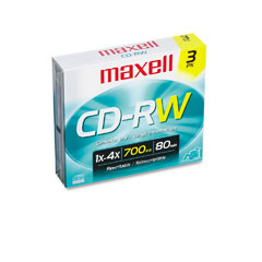 Maxell&reg; CD-RW Rewritable Disc