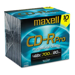 Maxell&reg; CD-Rpro&trade; Recordable Disc