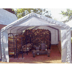 MDM12128GY - Rhino ShelterInstant Storage Shed 12x12x8 - Grey