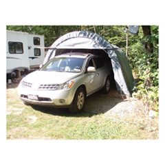 MDM84002 - Rhino ShelterInstant Garage Round Style 12x20x8 - Grey