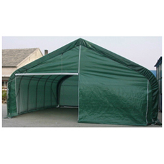 MDM84104 - Rhino ShelterTwo Car Garage 22x24x12 House Style  - Green