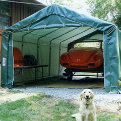 Instant Garage House Style 12x20x8 - Green