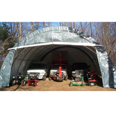 MDM86001 - Rhino Shelter3 Car Garage 30x30x15 - Grey