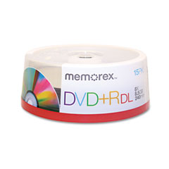 Memorex&reg; DVD+R Double Layer Recordable Disc