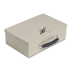 Locking Heavy-Duty Steel Fire-Retardant Security Cash Box