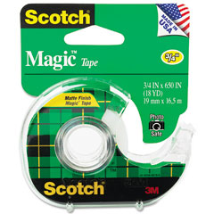 MMM122 - Scotch&reg; Magic&trade; Office Tape in Refillable Handheld Dispenser