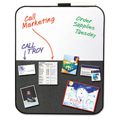 Self-Stick/Dry Erase Combination Board