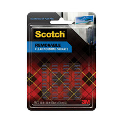 Clear Mounting Squares, Removable