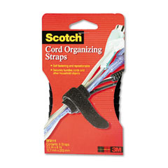 Scotch&reg; Electrical Cord Bundling Straps