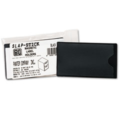 Colored Magnetic Label Holders for File Cabinets, Bookcases