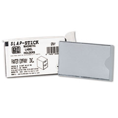 Buy Colored Magnetic Label Holders for File Cabinets, Bookcases