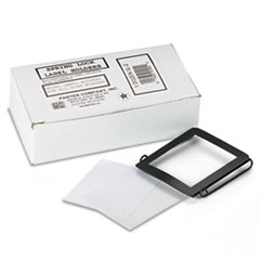 Spring-Lock Metal Label Holders for Binders
