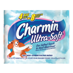 Ultra Charmin&reg; Premium Two-Ply Bathroom Tissue, Big Roll