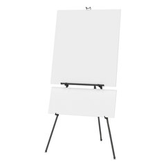 Heavy-Duty Telescoping Aluminum Tripod Easel, Pad Retainer