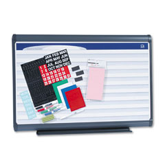 QRTPP132 - Quartet&reg; Prestige Plus&trade; Magnetic Porcelain Planning System with Horizontal Lines