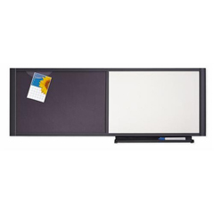 QRTWC3618 - Quartet&reg; Prestige&trade; Workstation Bulletin/Marker Board