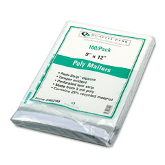 Buy Quality Park Recycled Plain White Poly Mailers