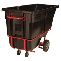 RCP131542BLA - Rubbermaid Commercial Forkliftable Tilt Truck