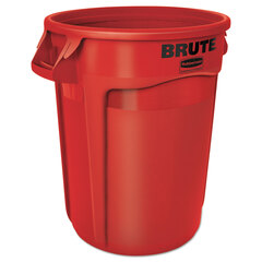 RCP2632RED - Rubbermaid CommercialBrute&reg; Round Containers