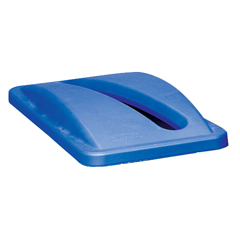 RCP270388BLU - Rubbermaid CommercialPaper Recycling Lid for Slim Jim&reg; Waste Containers