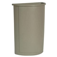 RCP3520BEI - Rubbermaid CommercialUntouchable&reg; Half Round Container