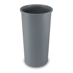 RCP3546GRA - Rubbermaid CommercialUntouchable&reg; 22-Gallon Round Container