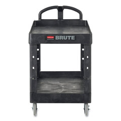 RCP4546BLA - Rubbermaid CommercialTwo Shelf Heavy Duty Utility Cart
