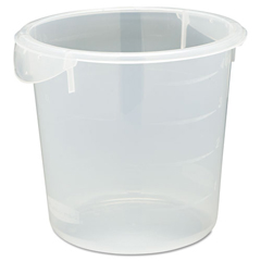 Round Storage Containers and Lids