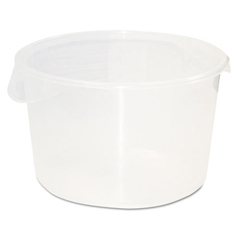 Round Storage Containers and Lids