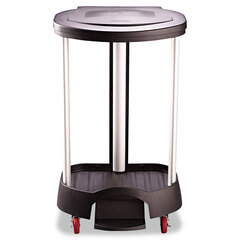 RCP6300BLA - Rubbermaid Commercial Step-On Premium Linen Hamper