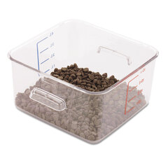 8-3/4 x 8-5/16 Square Space-Saving Containers and Lids