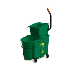 RCP758888GRE - Rubbermaid Commercial WaveBrake&reg; Color-Coded Combos