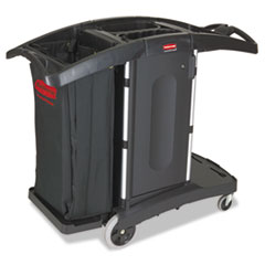 RCP9T76 - Rubbermaid Commercial Compact Folding Housekeeping Cart