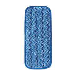 RCPQ820BLU - Rubbermaid Commercial Wall/Stair Wet Microfiber Mopping Pad