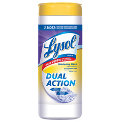 REC81143 - Reckitt Benckiser LYSOL&reg; Brand Dual Action Disinfecting Wipes