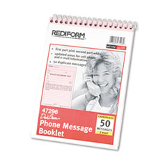 Buy Desk Saver Line While You Were Out Wirebound Message Book, 1 Form per Page