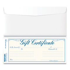 Gift Certificate with Envelope