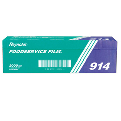 REY914 - Reynolds Reynolds&reg; Foodservice Film Roll with Cutter Box