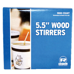 RPPR810 - Royal Paper Wood Coffee Stirrers
