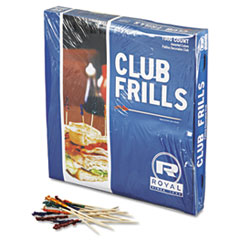 Buy Wooden Frill Toothpicks