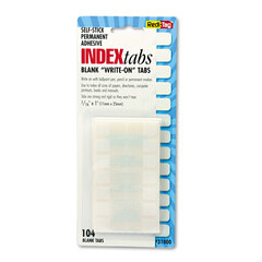 Buy Easy-To-Read Side-Mount Self-Stick Plastic Index Tabs