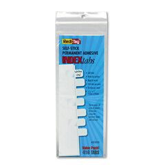 Buy Easy-To-Read Side-Mount Self-Stick Plastic Index Tabs