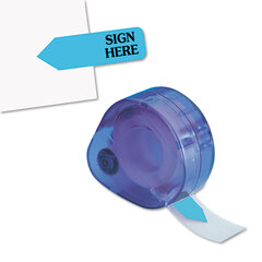 Buy Removable/Reusable Printed Message Arrow Flags in Refillable Dispenser, Refills