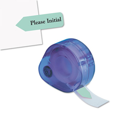Buy Removable/Reusable Printed Message Arrow Flags in Refillable Dispenser, Refills