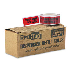 Buy Removable/Reusable Printed Message Arrow Flags in Refillable Dispenser, Refills