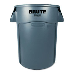 RCP264360GRA - Rubbermaid Commercial44-Gallon Brute&reg; Utility Container with Venting Channels