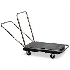 RCP4400BLA - Rubbermaid CommercialTriple&reg; Trolley Utility Duty with Straight Handle and 3 Inch Casters