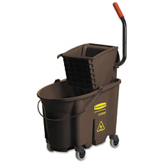 RCP758088BRO - Rubbermaid CommercialWaveBrake&reg; Combo with Sideward Pressure Wringer