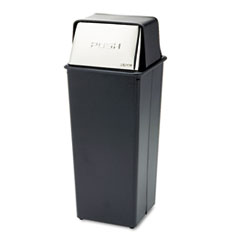 Fire-Safe Push Top Square Receptacles