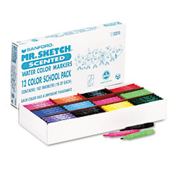 Mr. Sketch&reg; Scented Watercolor Marker 192-Ct. School Pack